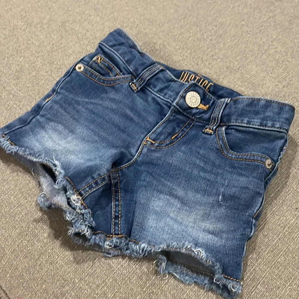 Justice Cutoff shorts reg Blue Wash Denim